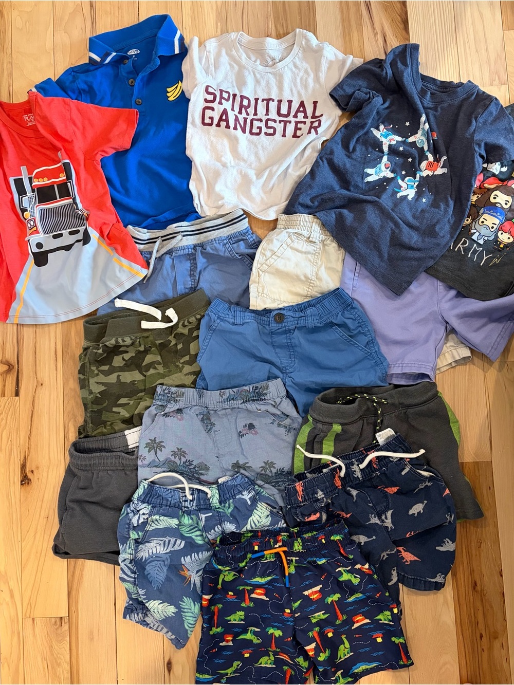 Kids summer Shorts & Tops bundle -
